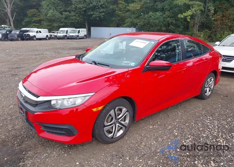 2016 Honda Civic Lx z USA, uszkodzony, nr VIN 2HGFC2F5XGH552970